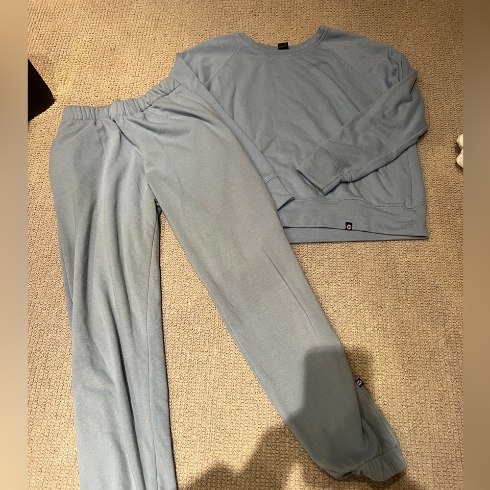Blue sweat set